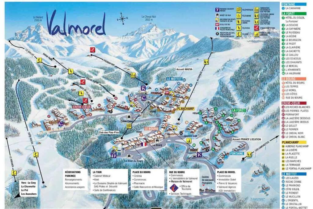 Residence Le Faegot A Valmorel- Studio 4 Personnes Dış mekan fotoğraf