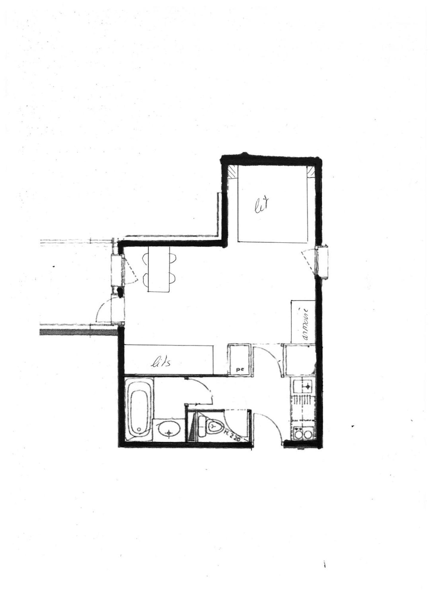 Residence Le Faegot A Valmorel- Studio 4 Personnes Dış mekan fotoğraf